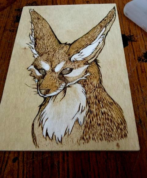 Pyrograph Fox Pyrograph Fox by SophieWolf15 on DeviantArt