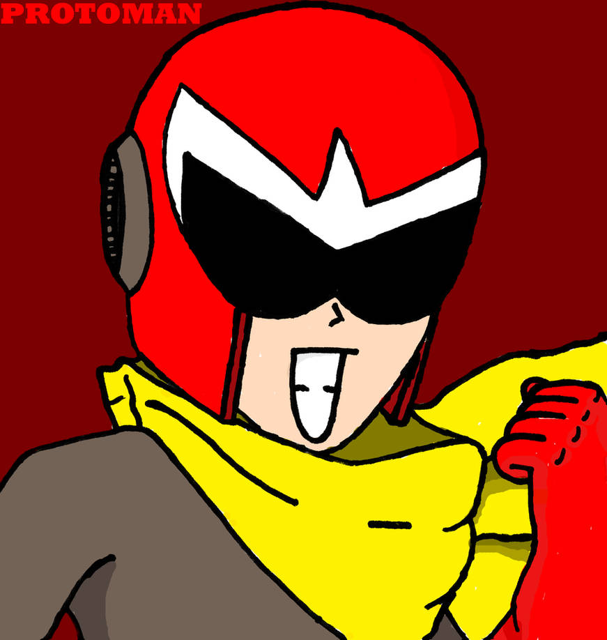 Protoman Death Protoman Portrait by Zero-Ramiro on DeviantArt
