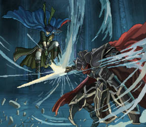 Ike Vs Black Knight