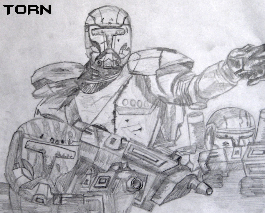 Republic Commando Drawing by TornDragon on DeviantArt