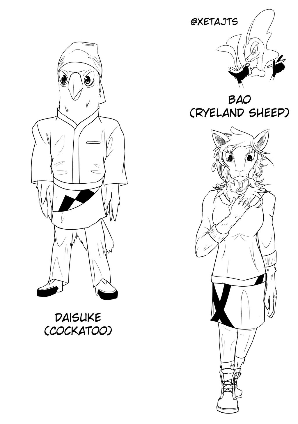 Beastars Ocs Threads Beastars OC page 2 by XetaJTS on DeviantArt