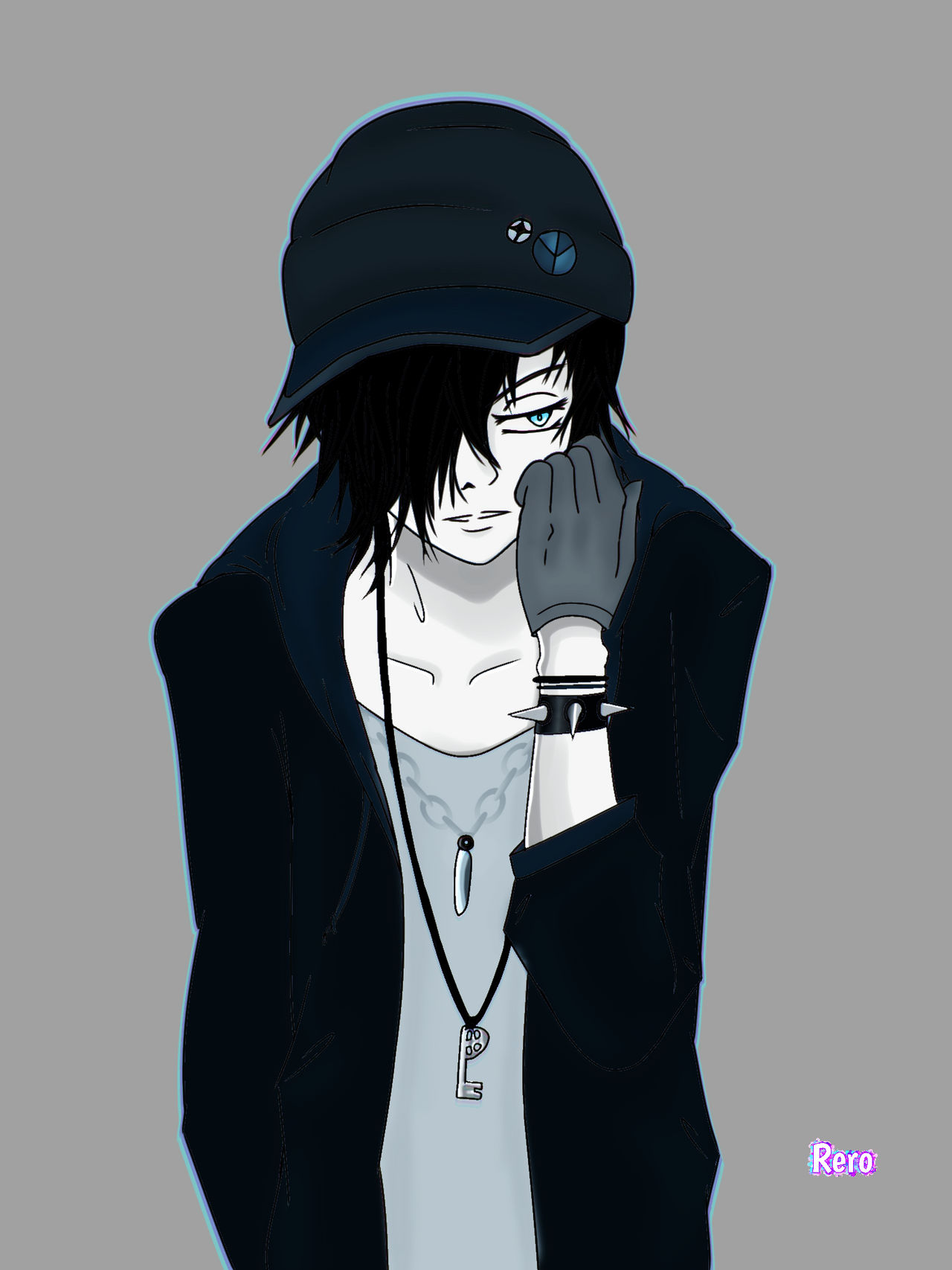 Emo anime boy by Rero313 on DeviantArt