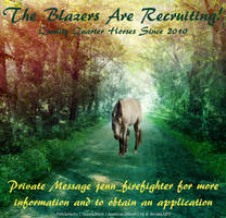 Recruiting Banner for The Blazers, July 2014