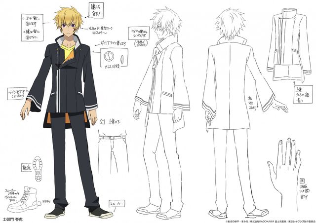 Harutora Tsuchimikado Uniform DesignTokyo Ravens by DarkWolf-158 on  DeviantArt