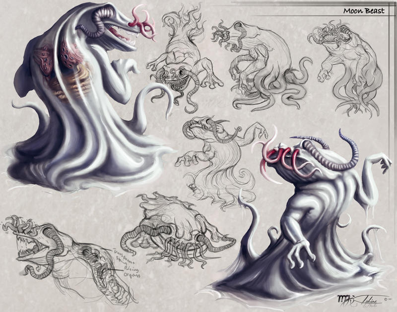 Moon-Beast Concept by Ito-Saith-Webb on DeviantArt