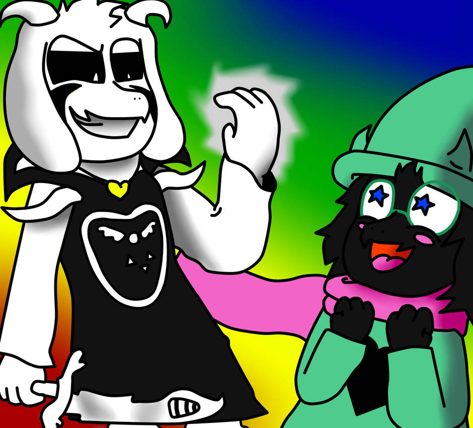 Vs Ralsei Asriel and Ralsei by Elgamer1188 on DeviantArt