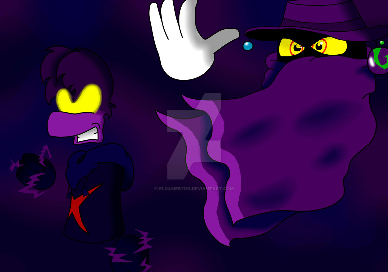 Dark Rayman and Mr Dark by Elgamer1188 on DeviantArt