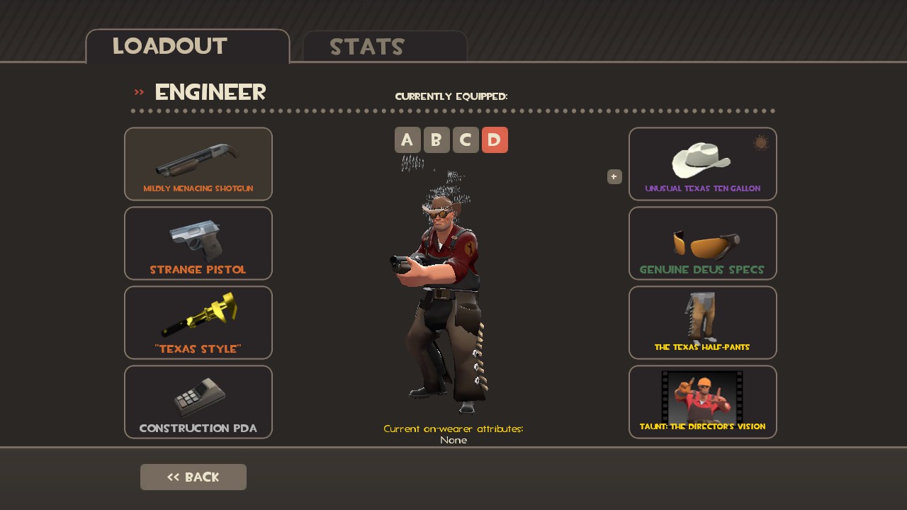 Engineer Loadouts My updated Engineer TF2 loadout by Cowboygineer on DeviantArt
