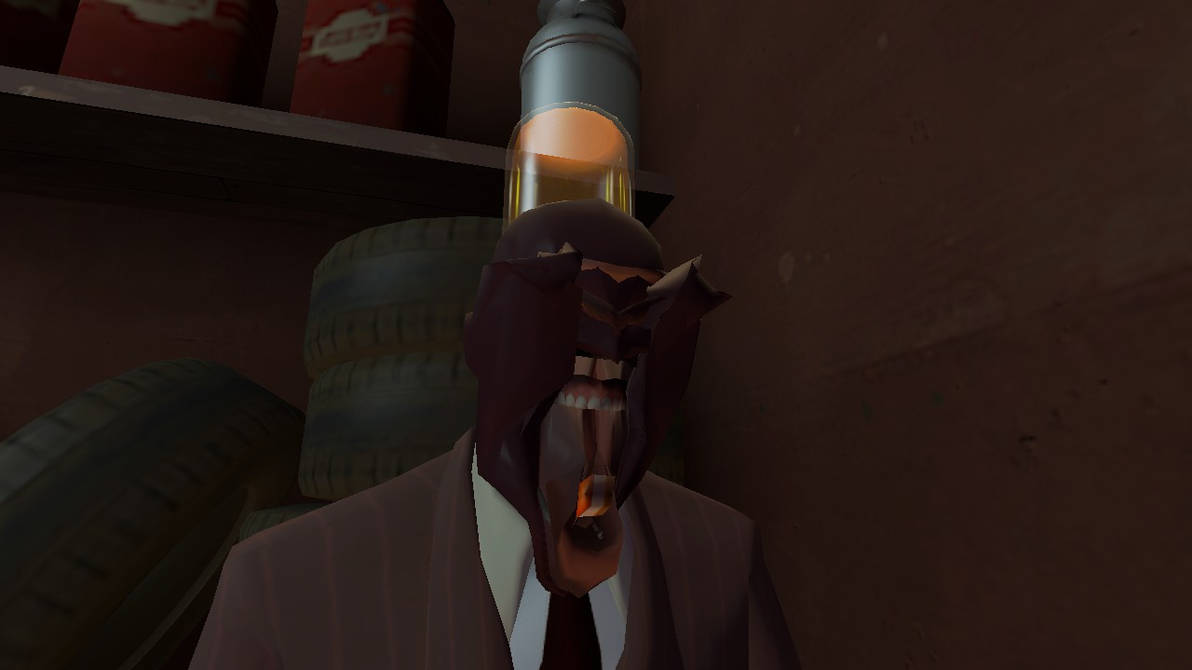 Spy's Snort Face by Cowboygineer on DeviantArt