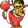 [Commission] Baby Scott Koopa and Red Yoshi