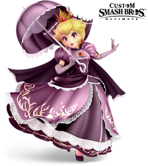 Smash Bros. Ultimate - Shadow Peach Alt