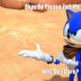 Sonic Okay Please Tell Me Again Why Do I Care