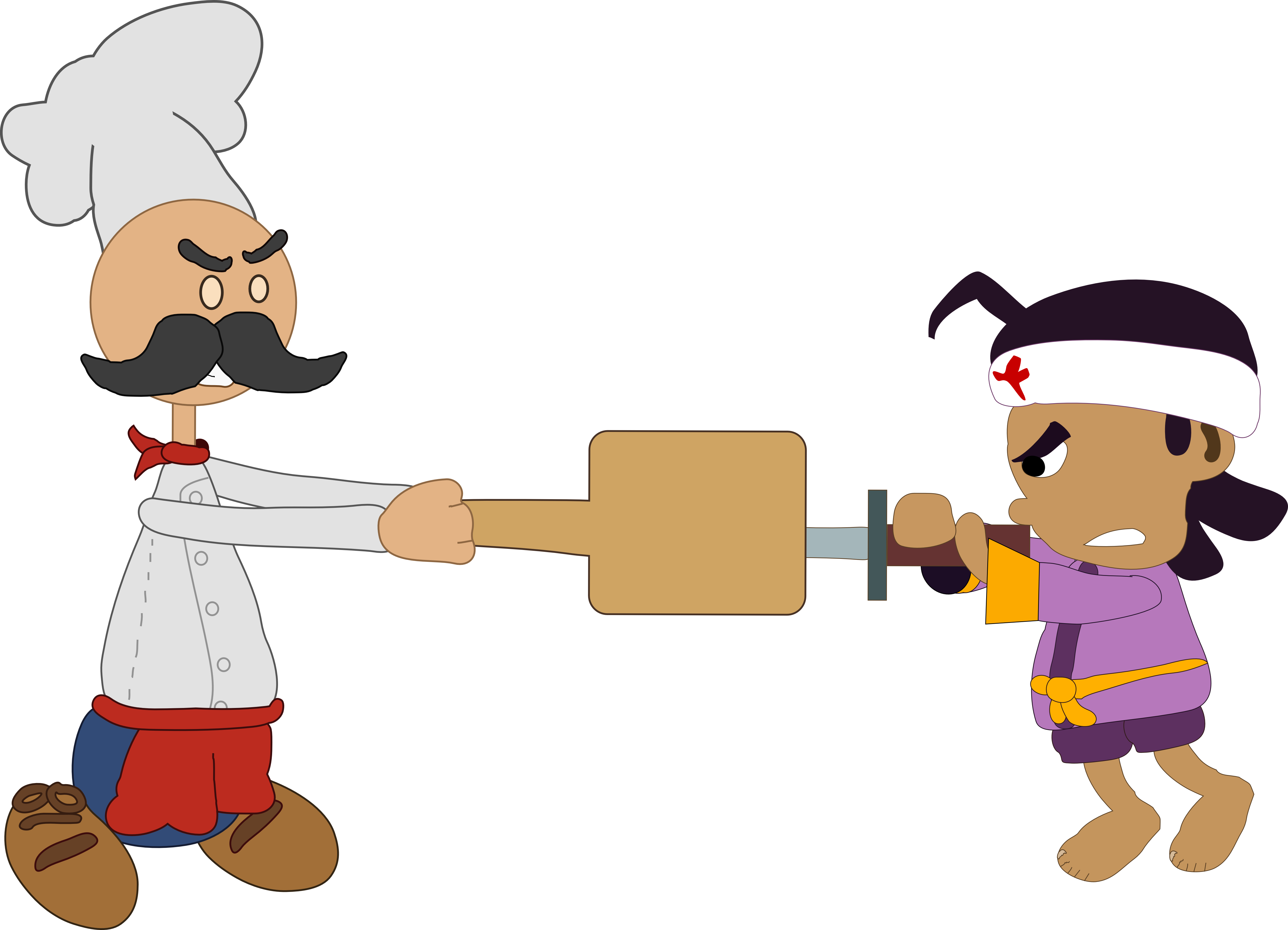 Peppino VS Papa Louie: When Pizzas Attack! by TheOneBeingAboveAll on  DeviantArt