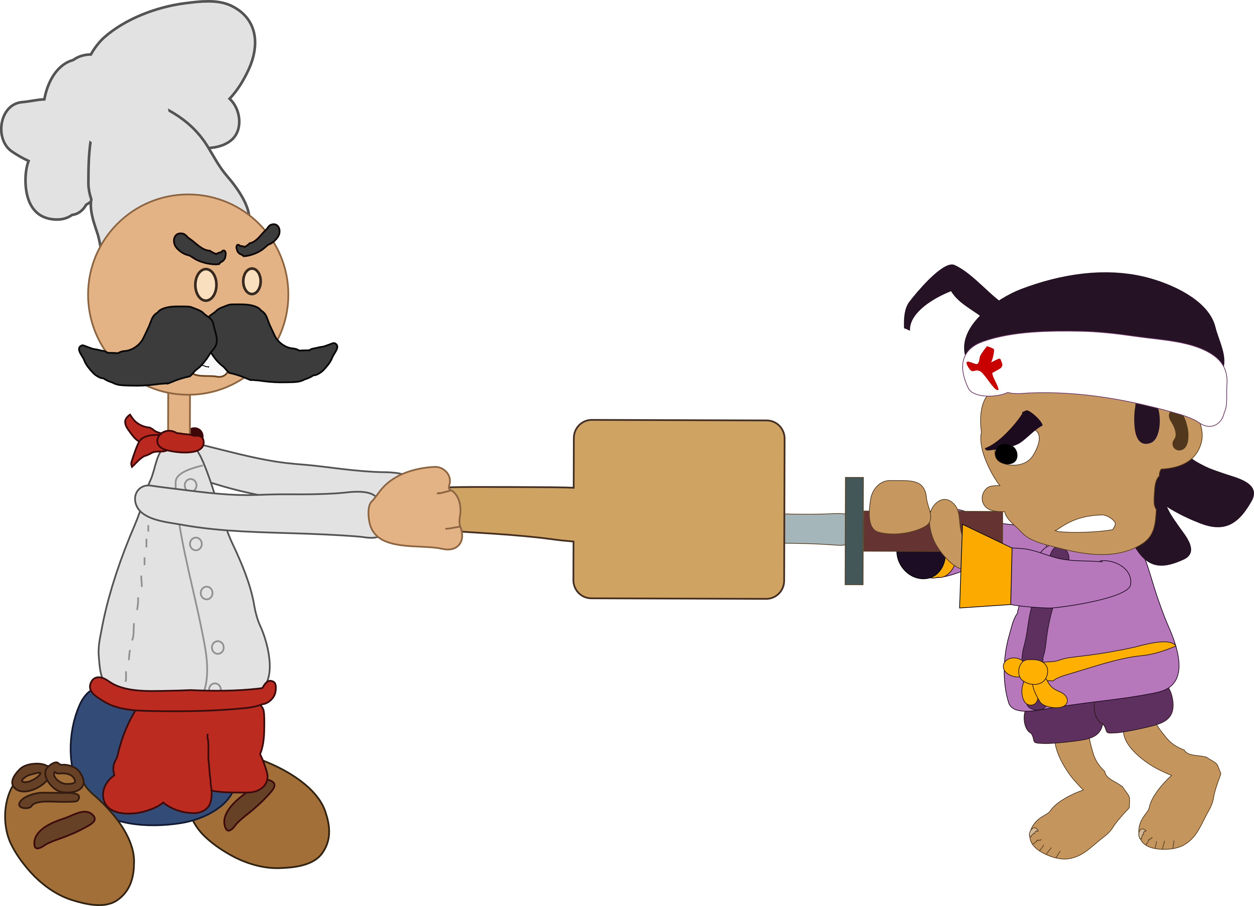 Papa Louie vs Cooking Mama: DEATH BATTLE! by finalmaster24 on DeviantArt