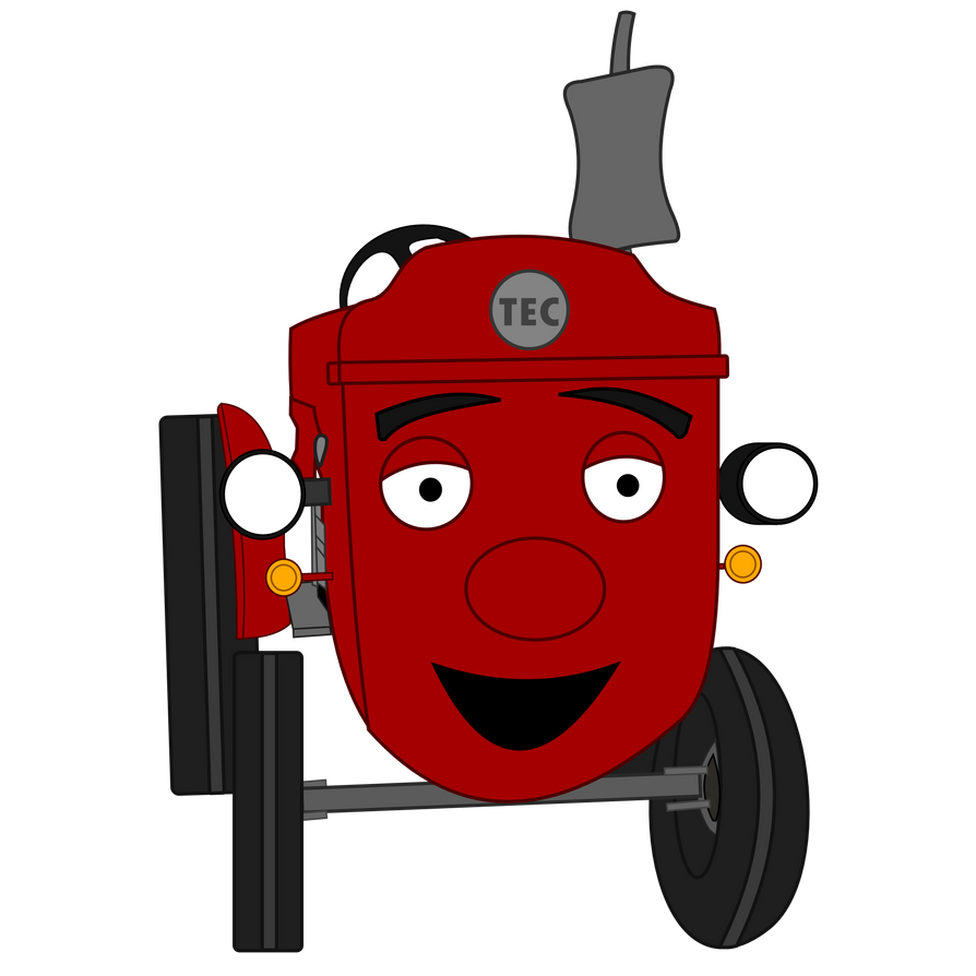 Tecwyn y Tractor (Tec the Tractor) render by NinHitFan2000 on DeviantArt