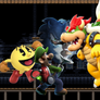 Fight against Bowser