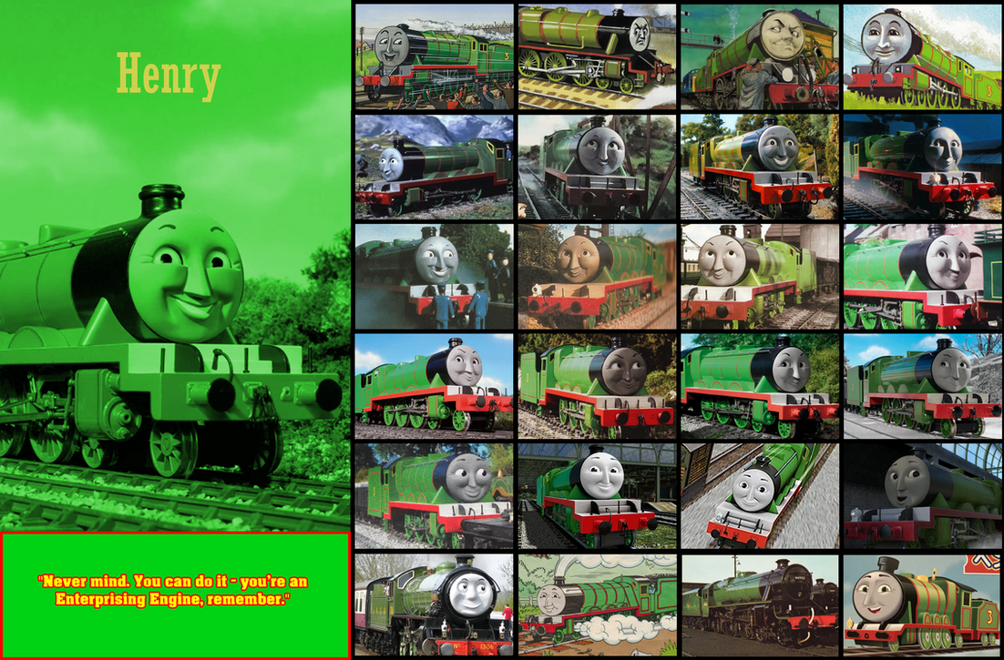 The Green Engine Rws Henry the Green Engine collage by NinHitFan2000 on DeviantArt