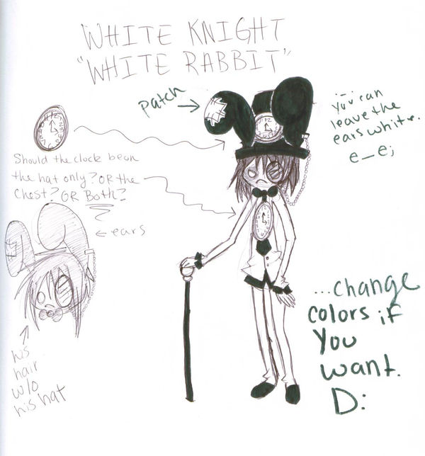 White Rabbit v.1 by HungrySpoon on DeviantArt