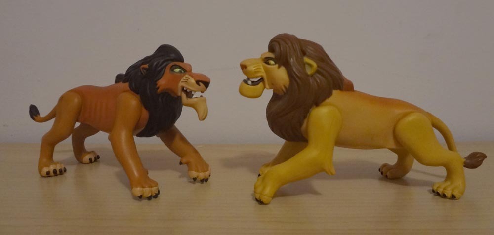 raring simba and scar action figuers by Khainon on DeviantArt