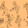 Dofus and Wakfu sketches