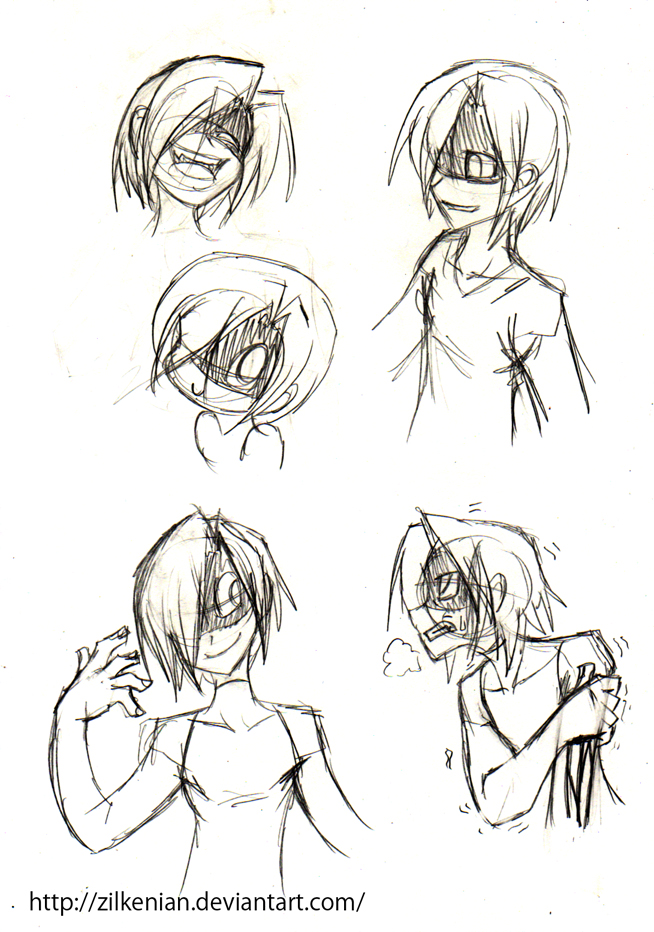 Adult Zilkenian sketches