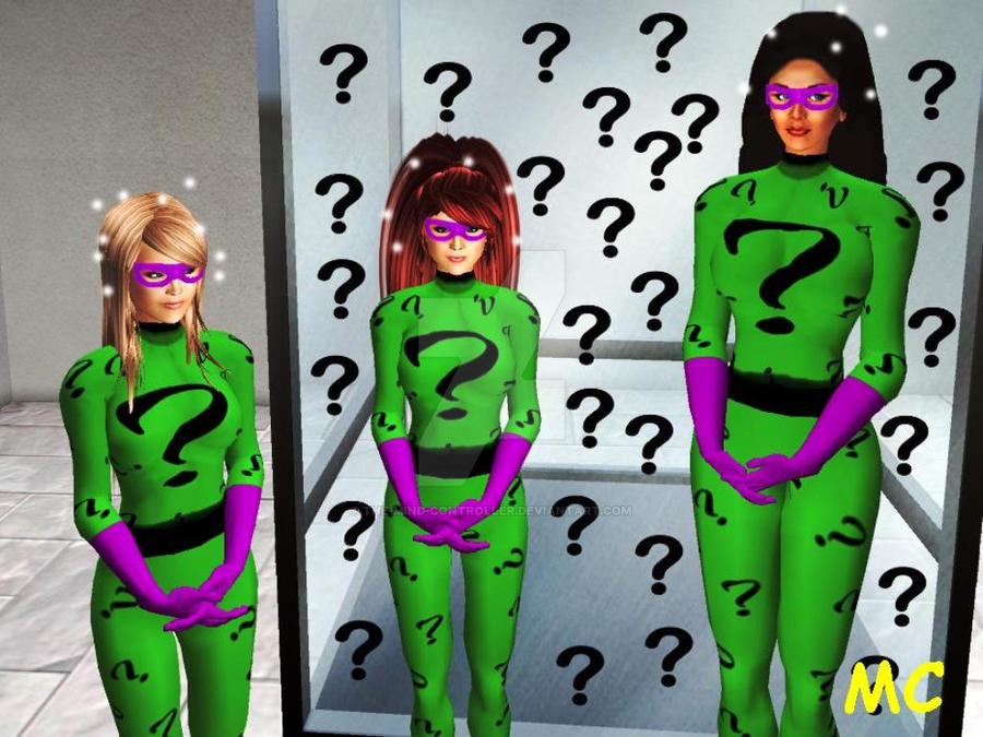 The Riddler Mind Control Device Meet The Riddlerettes by The-Mind-Controller on DeviantArt