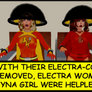 Electra Woman And Dyna Girl In Brainwashing Chairs