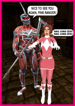 Lord Zed Captures And Controls The Pink Ranger