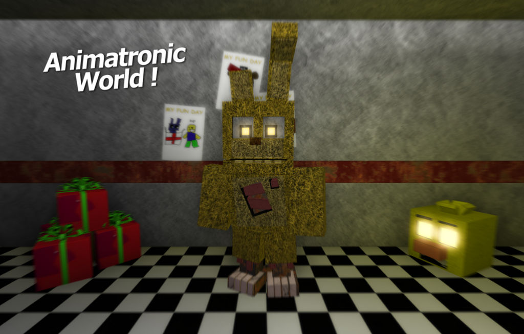 Springtrap V2 AW Springtrap v2 model by FoxyDude45 on DeviantArt