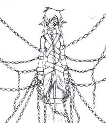 chained girl