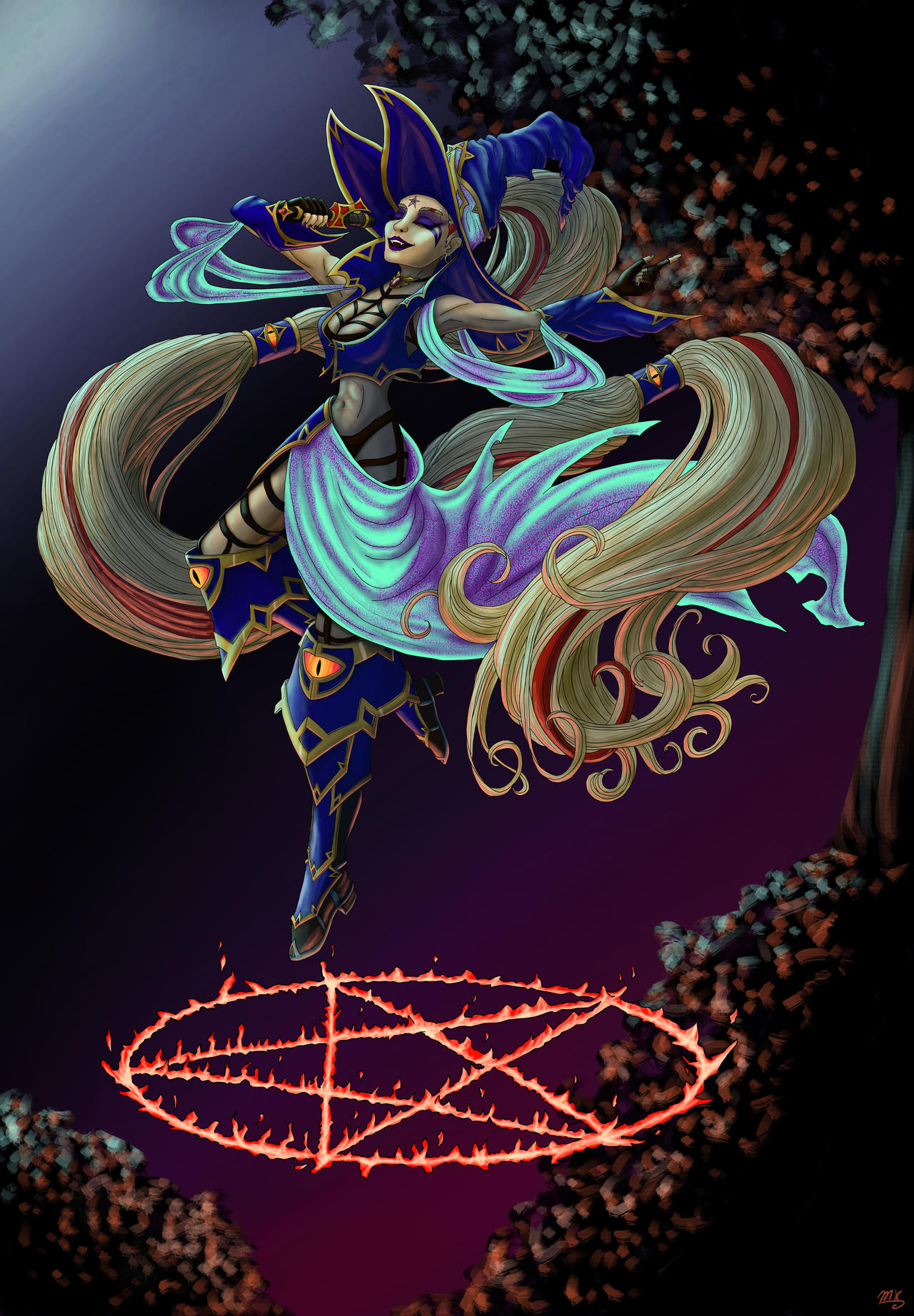 Bewitching Seraphine (League of Legends) by Ralen-Bek on DeviantArt