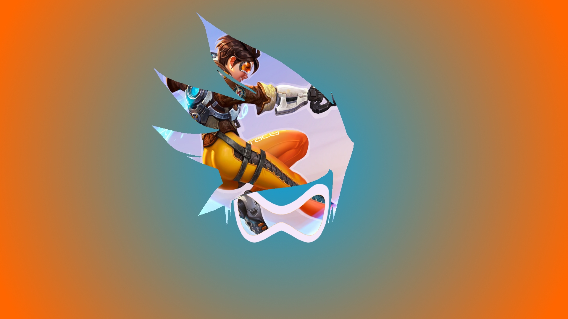 ArtStation - Overwatch 1 Year Anniversary - Graffiti Tracer