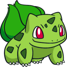 Shiny Bulbasaur  Pokemon, Bulbasaur, Anime