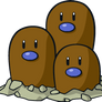 Shiny Dugtrio Global Link Art