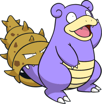 Shiny Slowbro Global Link Art