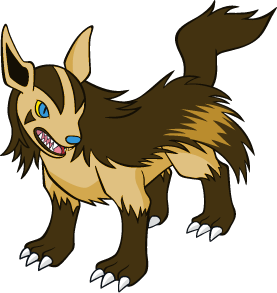 Shiny Mightyena Global Link Art