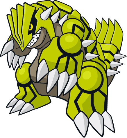 Shiny Groudon Global Link Art