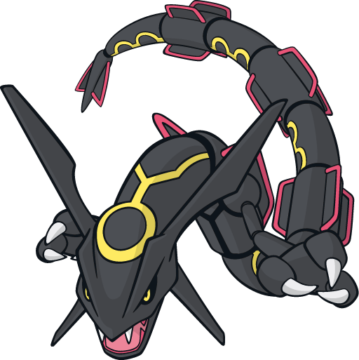 Pokemon Rayquaza shiny forme