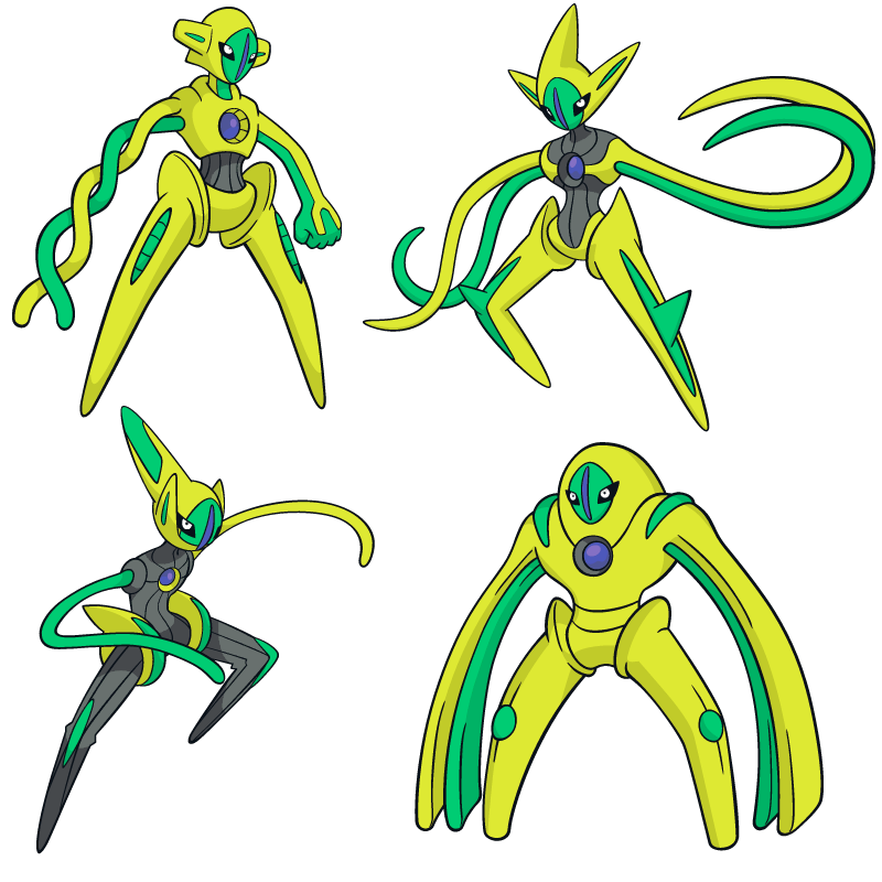 Deoxys (Shiny) by CMGee on DeviantArt