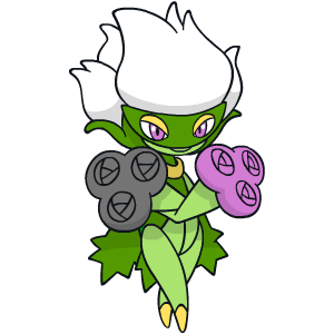 Shiny Shaymin Global Link Art by TrainerParshen on DeviantArt