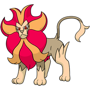 Shiny Pyroar Global Link Art by TrainerParshen on DeviantArt