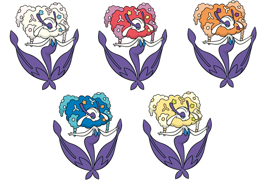 Shiny Florges Global Link Art