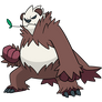 Shiny Pangoro Global Link Art