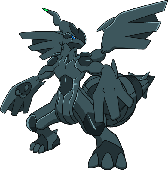 Zekrom Shiny by Xous54 on DeviantArt