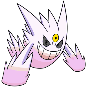 Shiny Mega Gengar- Hex: by UsagiSasami on DeviantArt