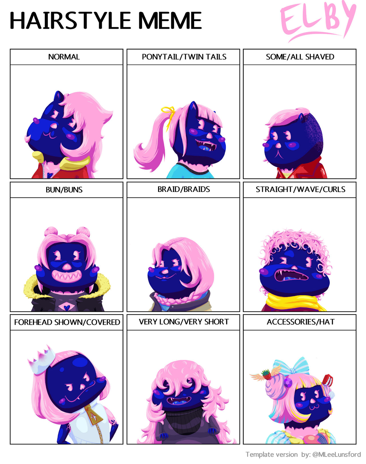 Hairstyle Meme by Elby7 on DeviantArt