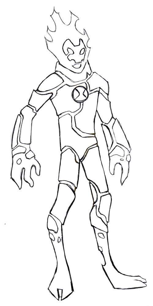Ben 10 Heatblast By Sharlet On Deviantart