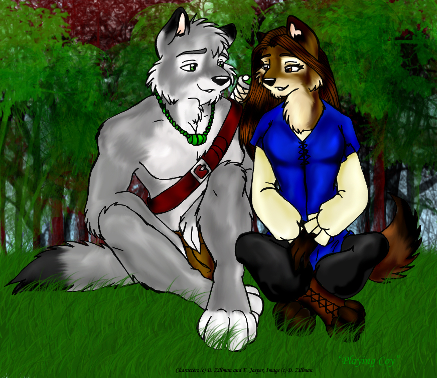 Deviantart Coy Playing Coy by DeannaRae on DeviantArt