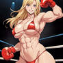 Sexy boxer girl (Anime style)#1