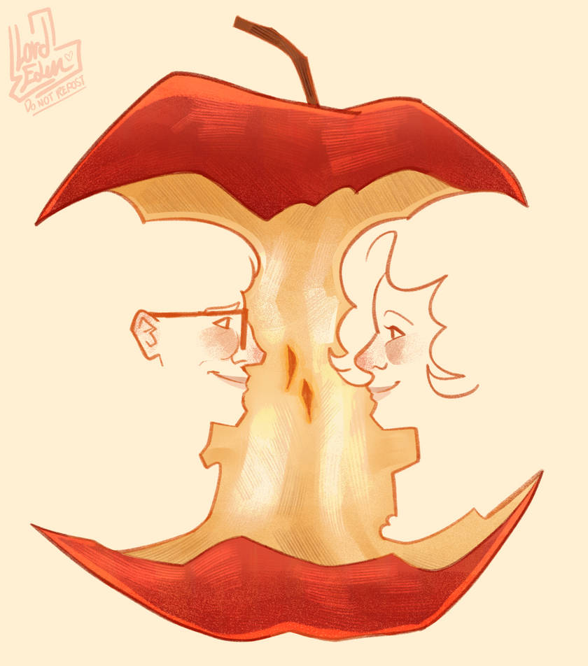 Apple Core Divination the apple core by L0rdEden on DeviantArt